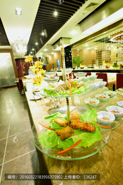 餐廳一角,韓國料理