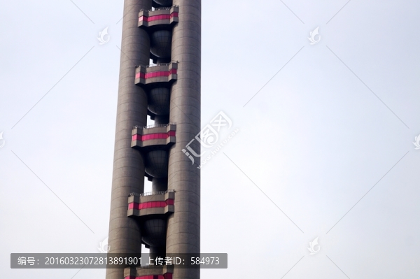 上海東方明珠廣播電視塔特寫(xiě)