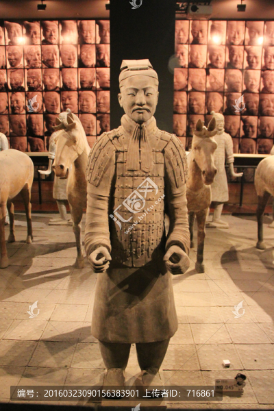 秦代,武士俑