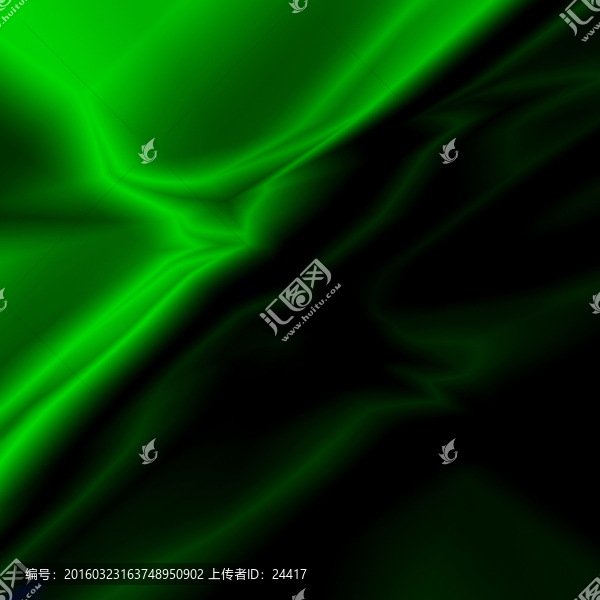 華麗綠色絲綢