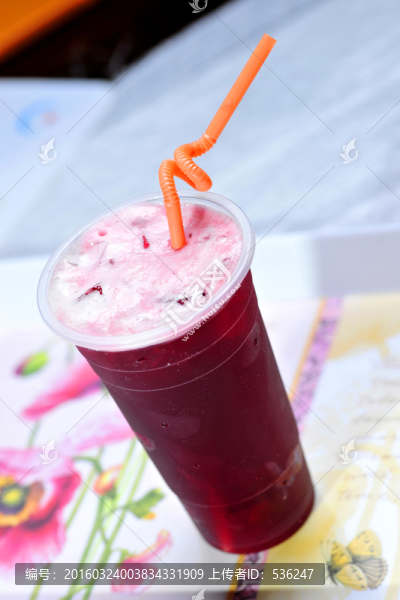 烏梅冰沙,冷飲