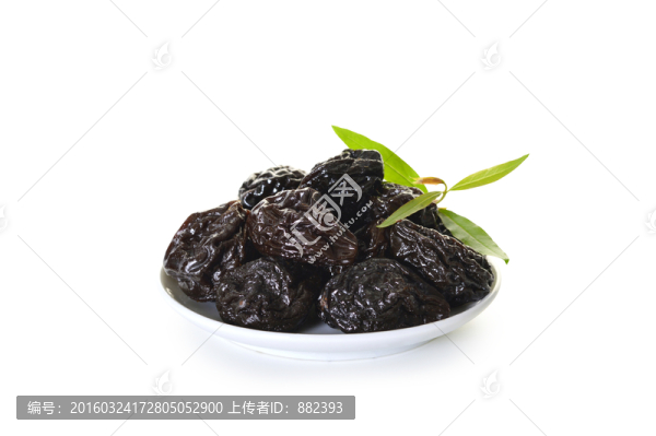 一碟美味的美國西梅