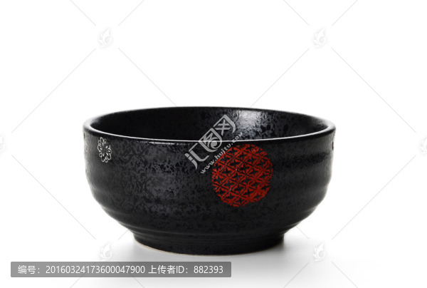 黑色陶瓷海碗