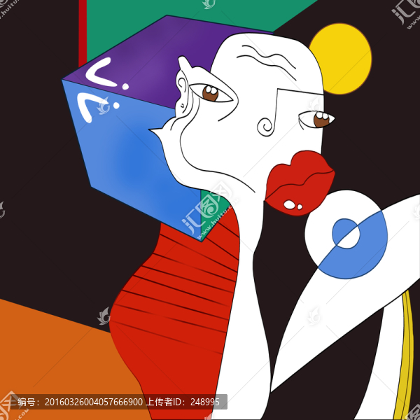 抽象裝飾畫(huà)