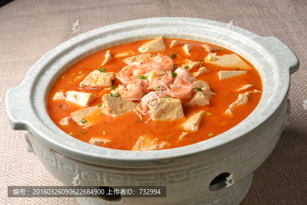 蝦腦豆腐煲
