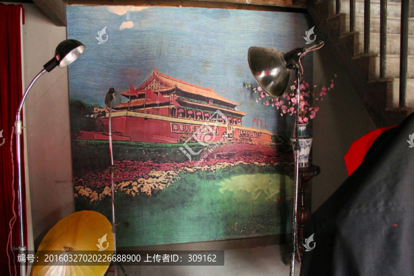 老照相館背景