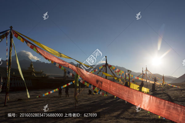 塔公寺經(jīng)幡