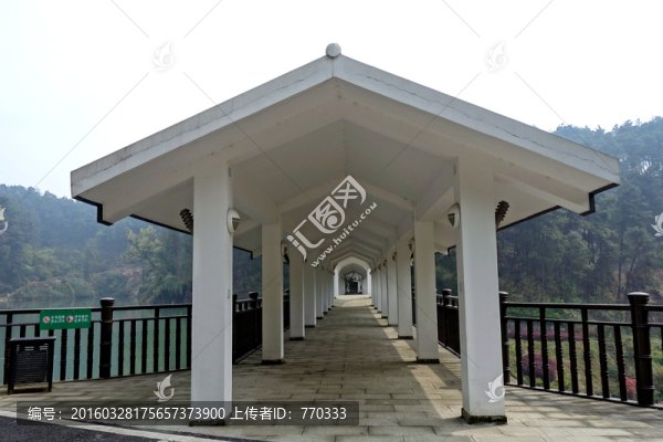 廊橋,堤壩,建筑