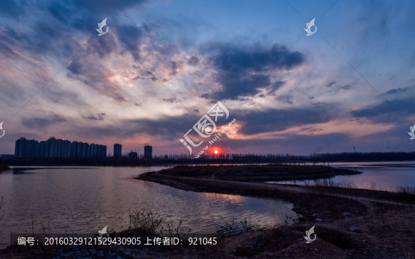 夕陽晚霞