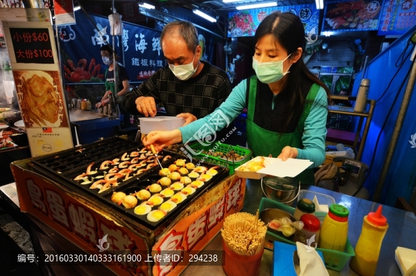 臺灣高雄六合觀光夜市