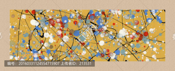 抽象油畫,現(xiàn)代抽象畫