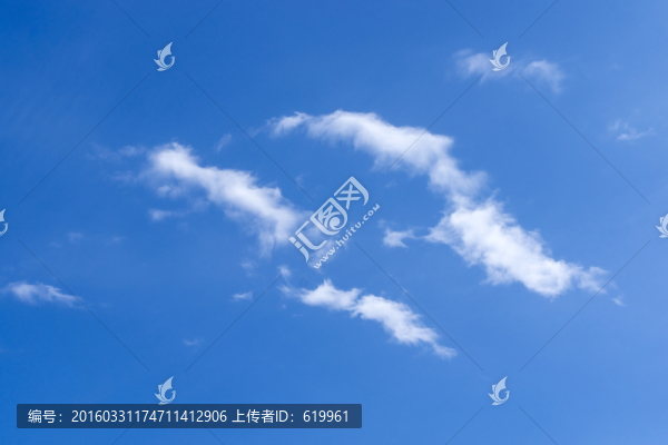 藍天白云