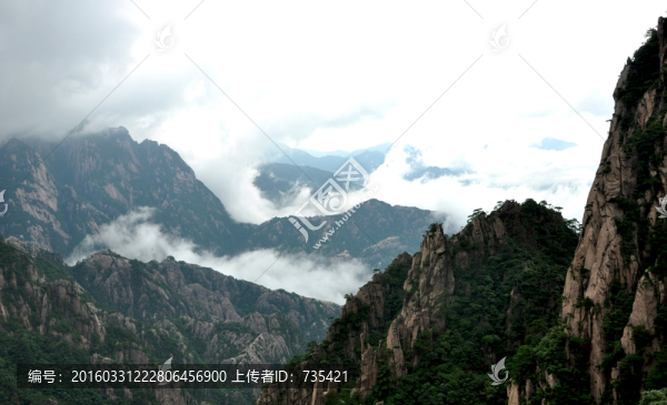 群山,云海