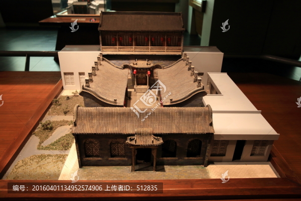 喬家大院模型