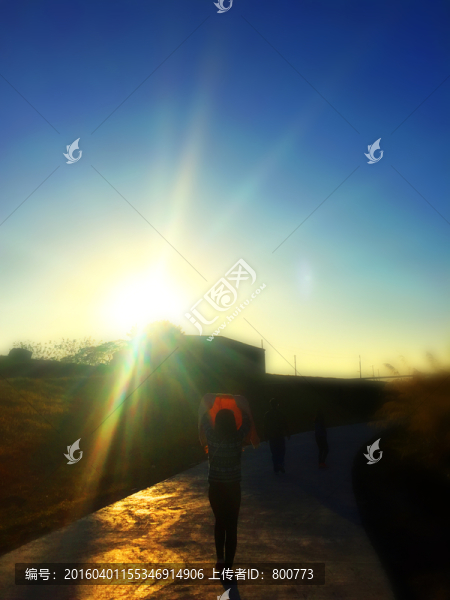 夕陽