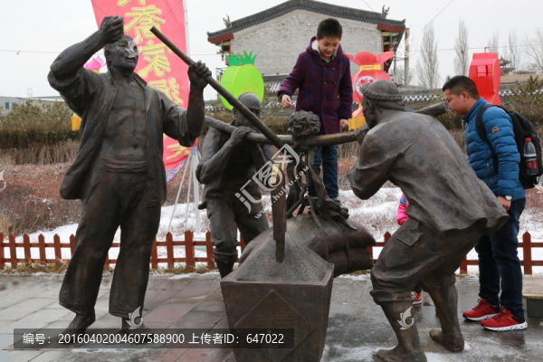 雕塑,喬家大院雕塑,石雕
