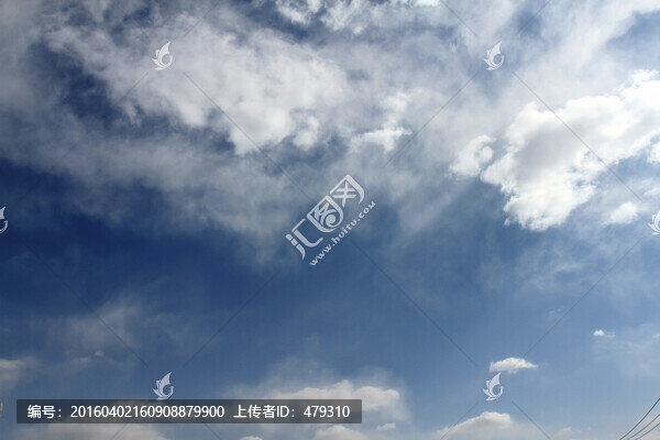 天空,云彩,藍(lán)天,白云,云,晴