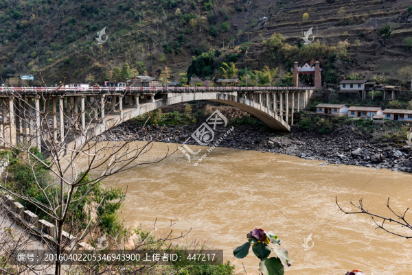 怒江峽谷橋梁
