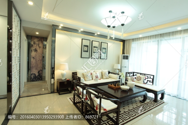 現(xiàn)代中式客廳