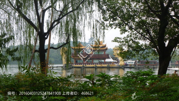 游船西湖,太子灣風景