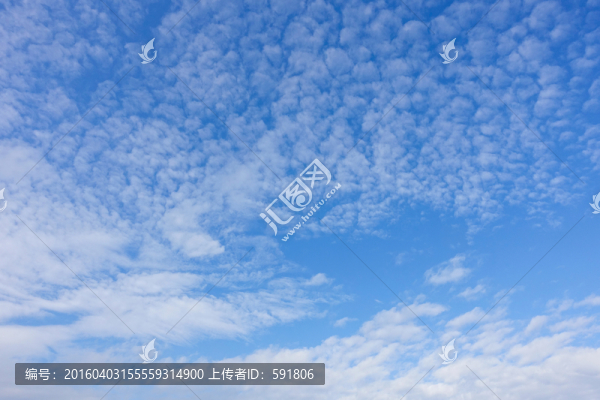 藍天白云