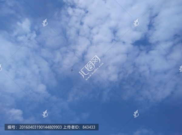 藍天白云