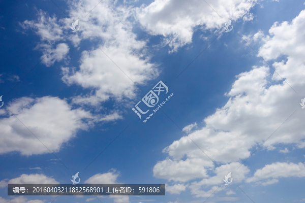 藍天白云
