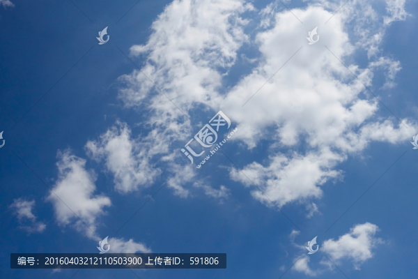 藍天白云