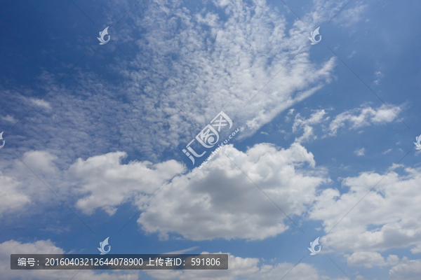 藍天白云
