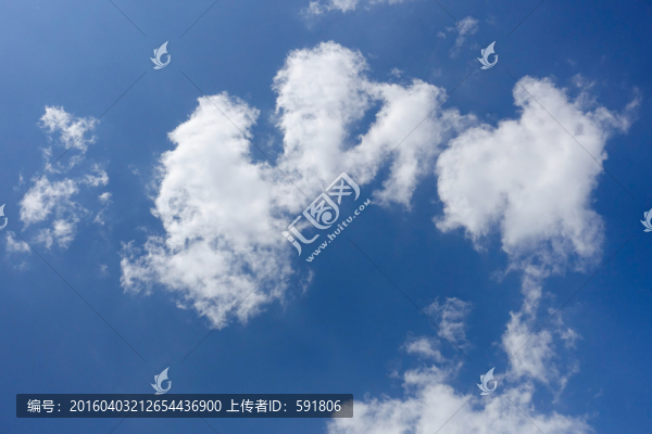 藍天白云