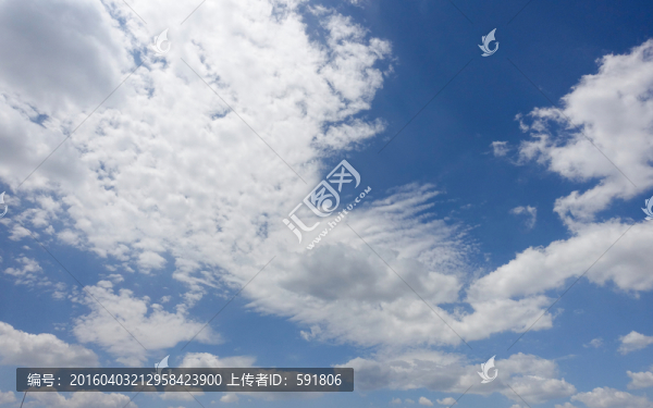 藍天白云
