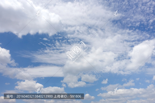 藍天白云