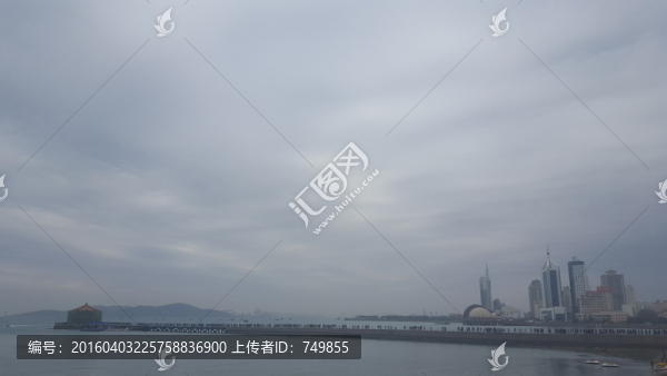 棧橋,天空