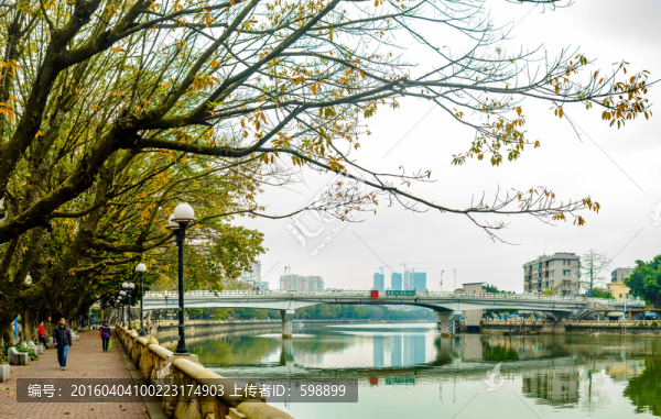 番禺市橋河岸風(fēng)光