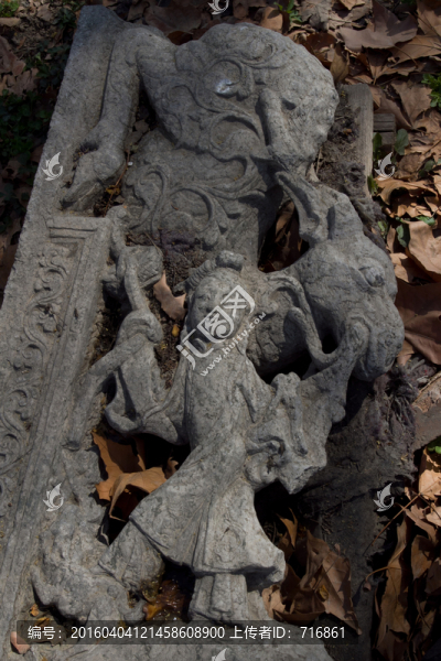 西安小雁塔,古代,石雕,石刻