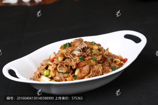 泡椒筍炒黃牛肉