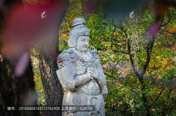 明十三陵總神路將軍像