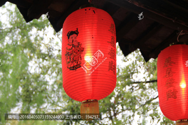 燈籠,古鎮(zhèn)