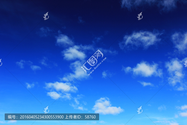 藍天白云