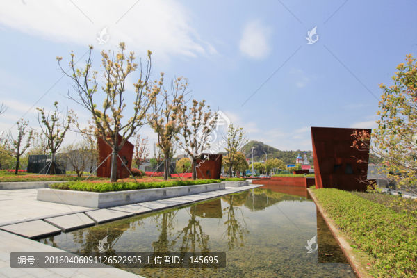 石板路面