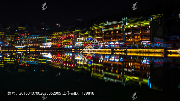 鳳凰古城夜景