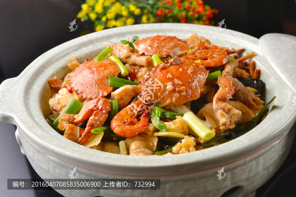 海蟹煲