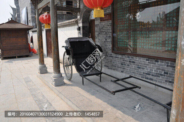 老式人力車