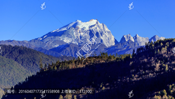 香格里拉沿途美景
