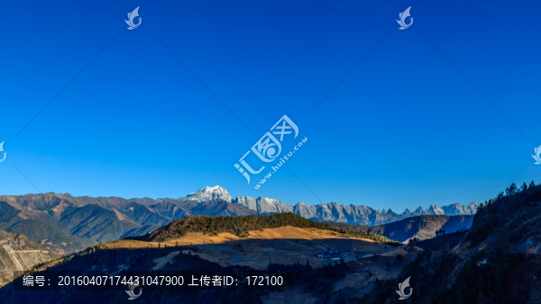 香格里拉沿途美景