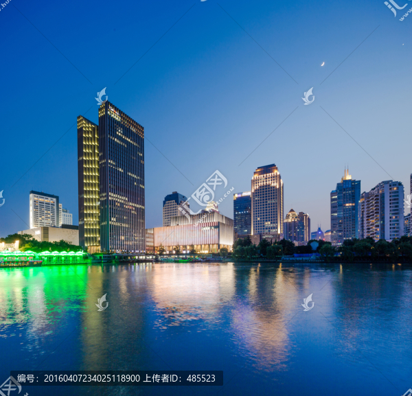 杭州武林門夜景