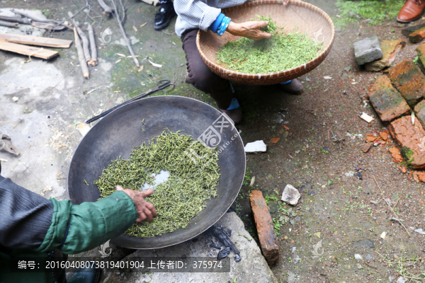 茶葉,炒茶
