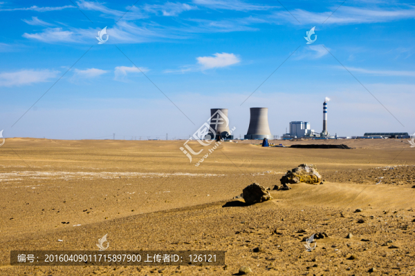 戈壁灘電廠