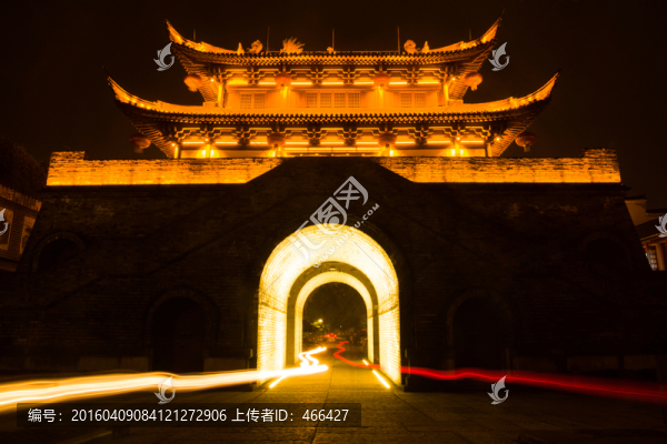城門保寧門夜景