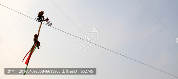 藝人,走鋼絲,高空走鋼絲